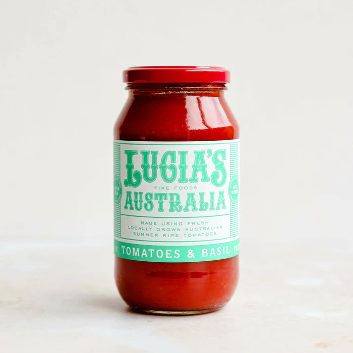 Lucia's Tomatoes & Basil Sauce