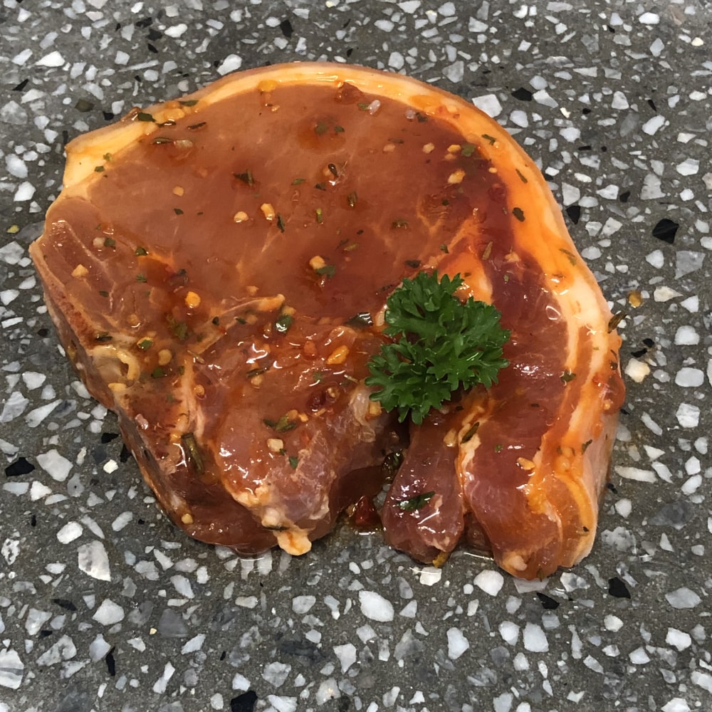 Herb & Garlic Pork Loin Chop