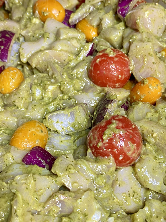 Chicken Pesto Stir Fry