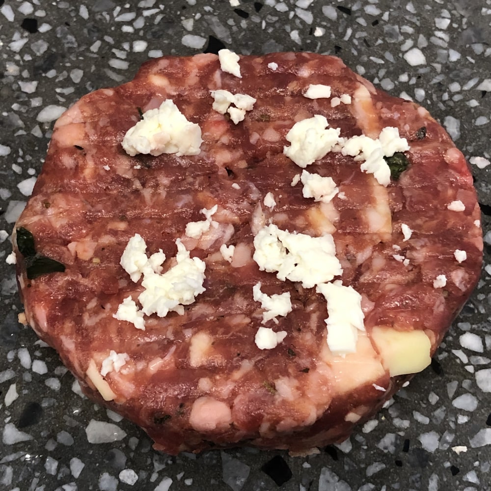 Lamb Mint & Haloumi Burgers - EA