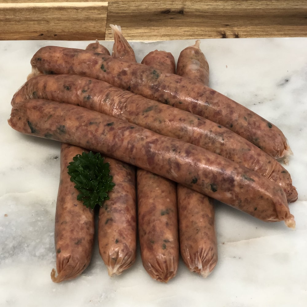 Lamb Rosemary & Mint Sausages
