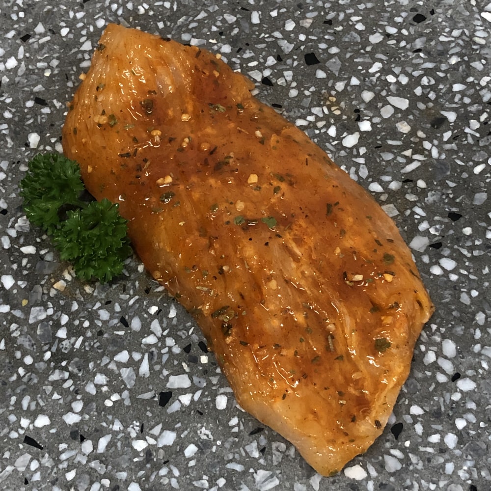 Lemon Oregano Chicken Breast Steaks