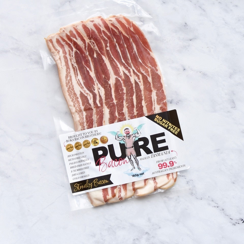 Pure Bacon - Streaky 180g